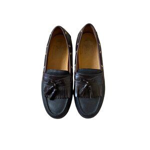 Sperry Gold Boat ASV Cognac Men's Loafers Size 11.5 Leather Tassel Oxford Brown